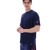 Fila Navy Pepe Tee with Flock Logo