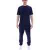 Fila Navy Pepe Tee with Flock Logo