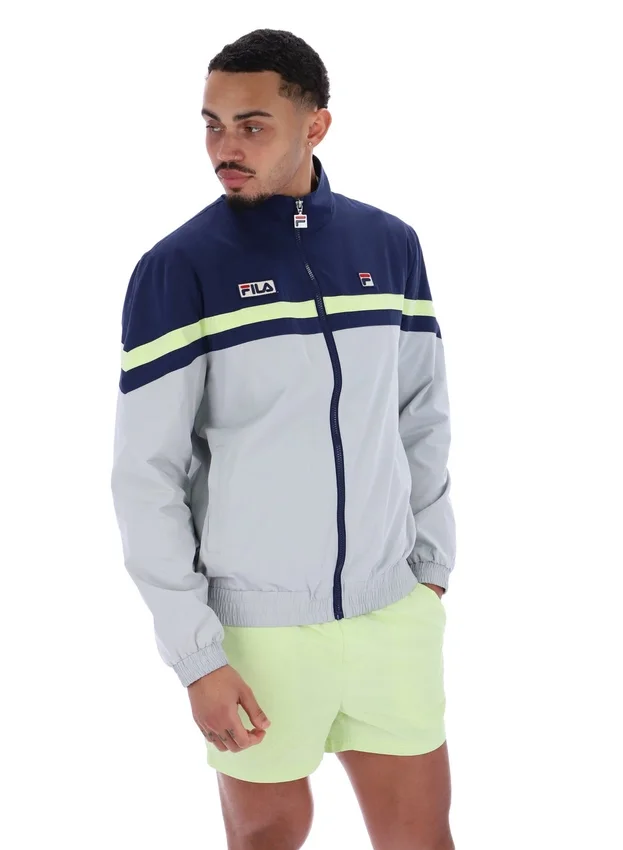 Fila Navy Phillip Cut And Sew Track Top