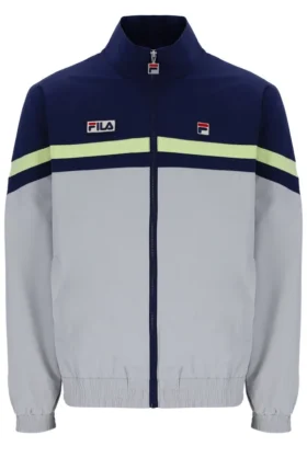 Fila Navy Phillip Cut And Sew Track Top