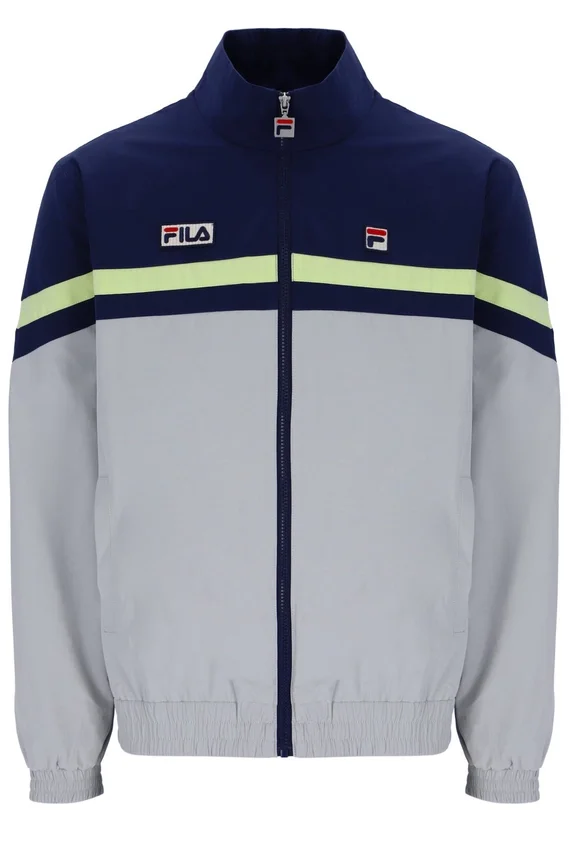Fila Navy Phillip Cut And Sew Track Top
