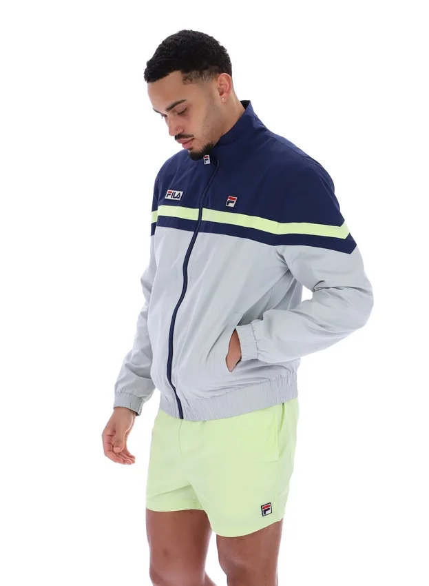 Fila Navy Phillip Cut And Sew Track Top