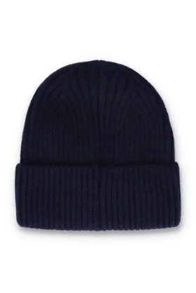 Fila Navy Ricco Ribbed Watchman Turn-Up Beanie
