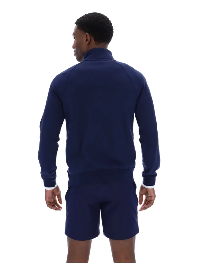 Fila Navy Rolando 1/4 Zip Neck Sweatshirt