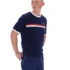 Fila Navy Rosario Tee with Terry Stripes