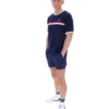 Fila Navy Rosario Tee with Terry Stripes