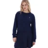 Fila Navy Sestri Wide Crew Neck Sweatshirt