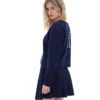 Fila Navy Sestri Wide Crew Neck Sweatshirt