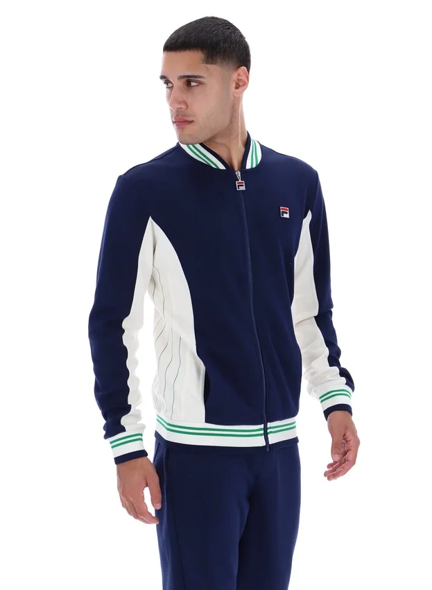 Fila Navy Settanta Baseball Track Top