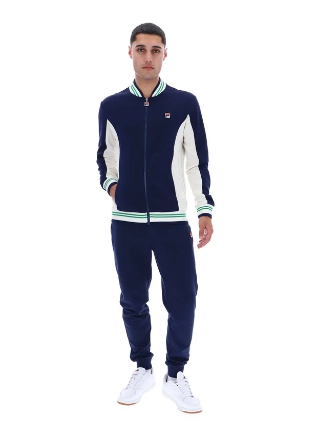 Fila Navy Settanta Baseball Track Top
