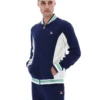 Fila Navy Settanta Baseball Track Top