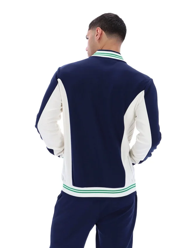 Fila Navy Settanta Baseball Track Top