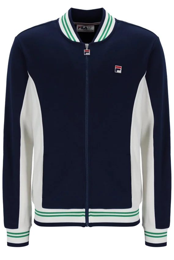 Fila Navy Settanta Baseball Track Top