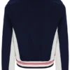 Fila Navy Silvana Iconic Baseball Track Top