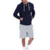 Fila Navy Tenconi Zip Up Hoodie