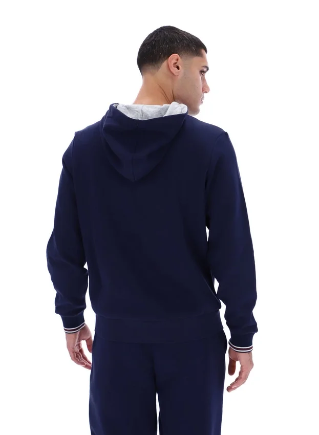 Fila Navy Tenconi Zip Up Hoodie