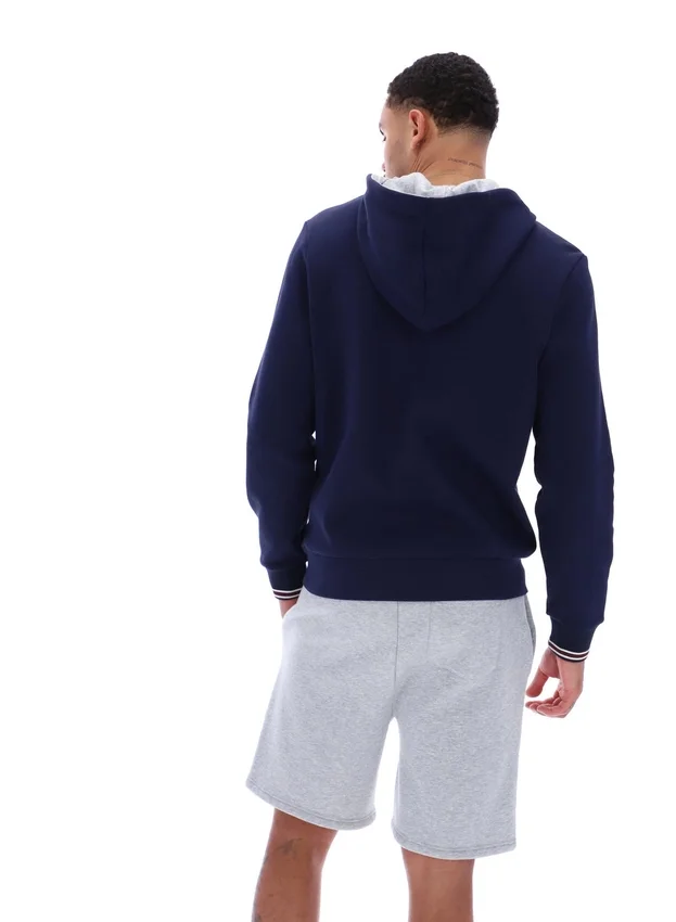 Fila Navy Tenconi Zip Up Hoodie