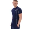 Fila Navy Terri T-Shirt with Contrast Piping