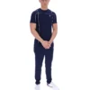 Fila Navy Terri T-Shirt with Contrast Piping