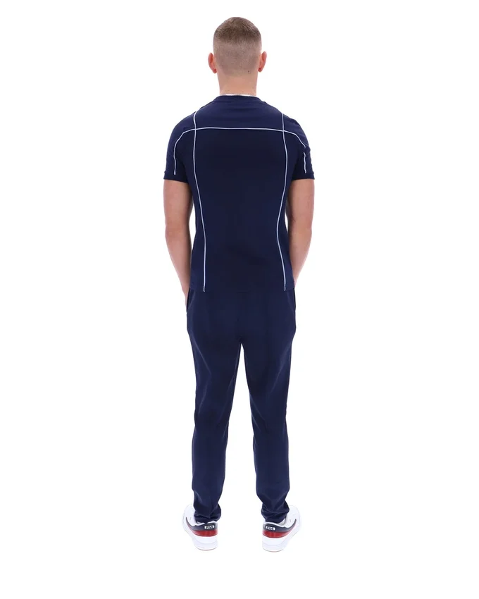 Fila Navy Terri T-Shirt with Contrast Piping