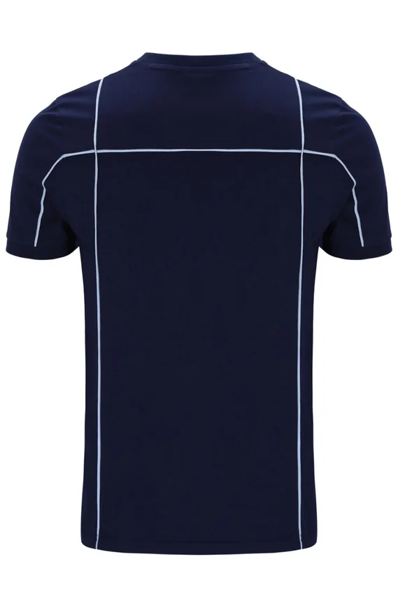 Fila Navy Terri T-Shirt with Contrast Piping