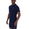 Fila Navy Tristiano Textured Polo