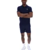 Fila Navy Tristiano Textured Polo