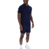 Fila Navy Tristiano Textured Polo