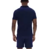 Fila Navy Tristiano Textured Polo