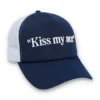 Fila Navy Wells Slogan Neoprene Mesh-Back Cap