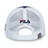 Fila Navy Wells Slogan Neoprene Mesh-Back Cap