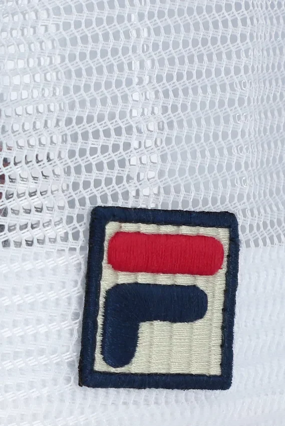 Fila Navy Wells Slogan Neoprene Mesh-Back Cap
