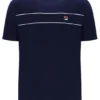 Fila Navy Williams Contrast Piping T-Shirt