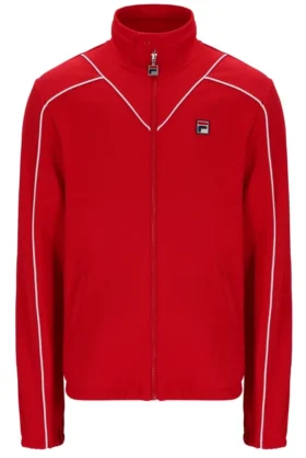 Fila Red Noble Archive Piping Track Top