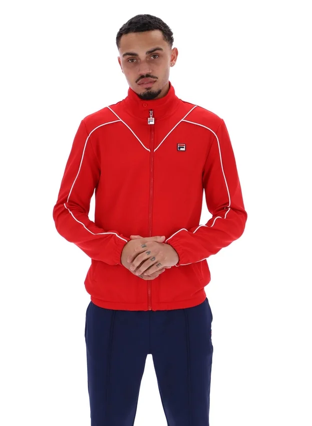 Fila Red Noble Archive Piping Track Top