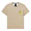 FILA x 3.1 Phillip Lim Logo Print Pocket Crewneck Sport Breathable Short Sleeve For Men Brown