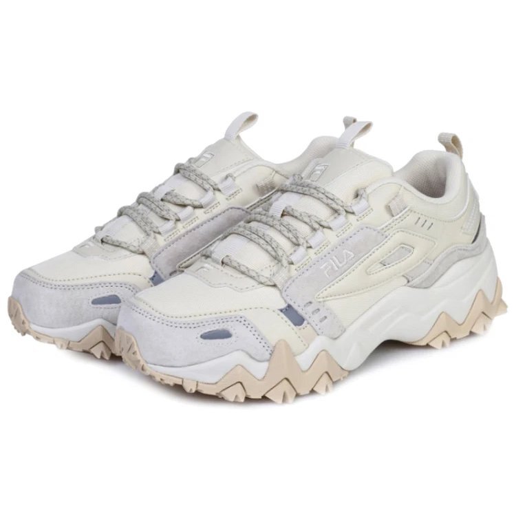 FILA x BTS Colorful Summer Collection Oakmont TR Shoes Beige/White/Grey