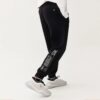 FILA x MIHARA Crossover Casual Bundle Feet Sports Knit Long Pants Black