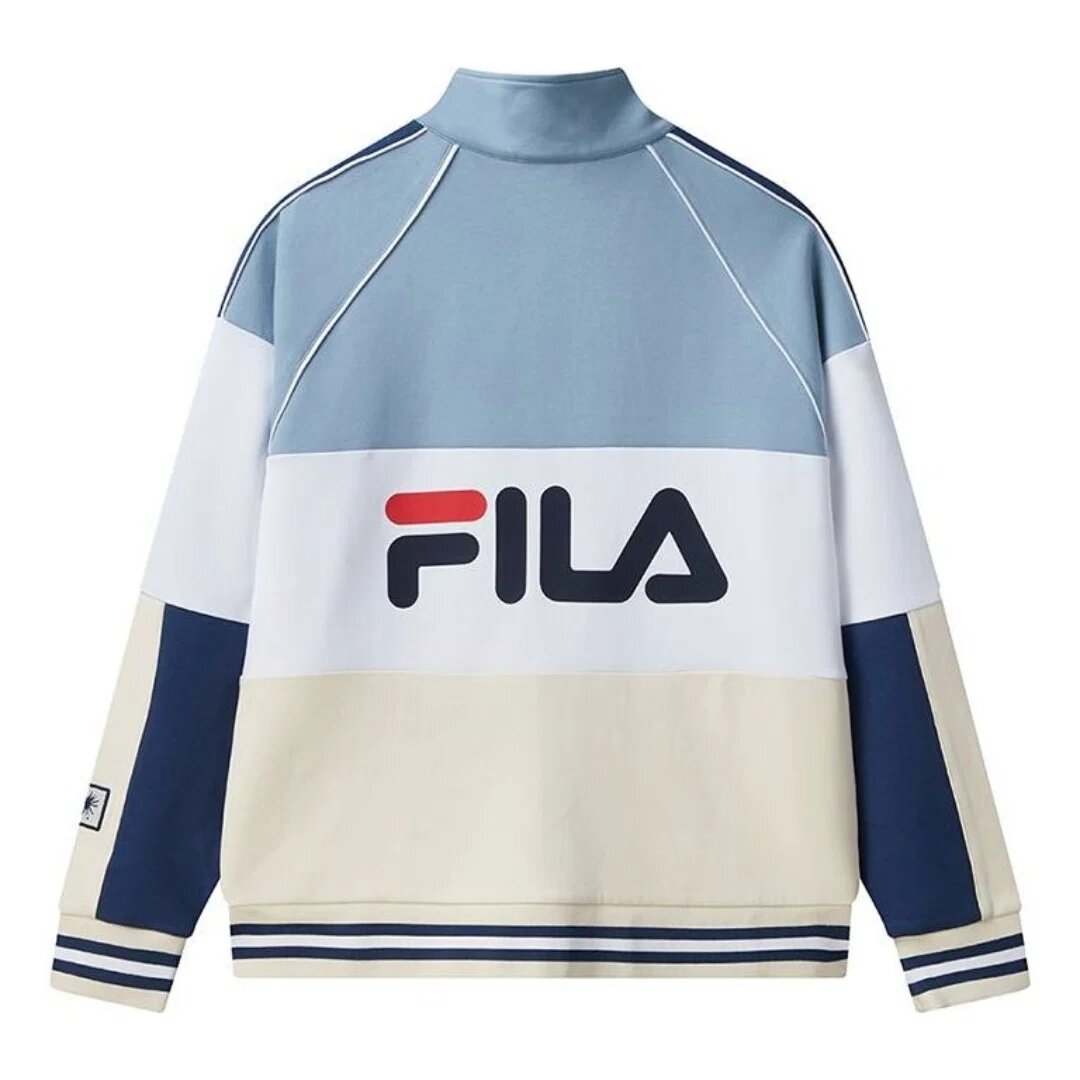 FILA x Mihara Yasuhiro Jacket "Teal White Beige"