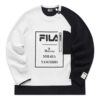FILA x Mihara Yasuhiro Lettrer Printed Sweater "White Black"