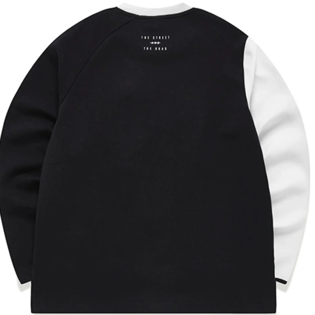FILA x Mihara Yasuhiro Lettrer Printed Sweater "White Black"