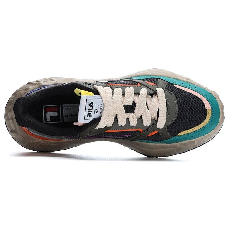 FILA x MIHARA YASUHIRO Sneakers "Black Grey Multi"