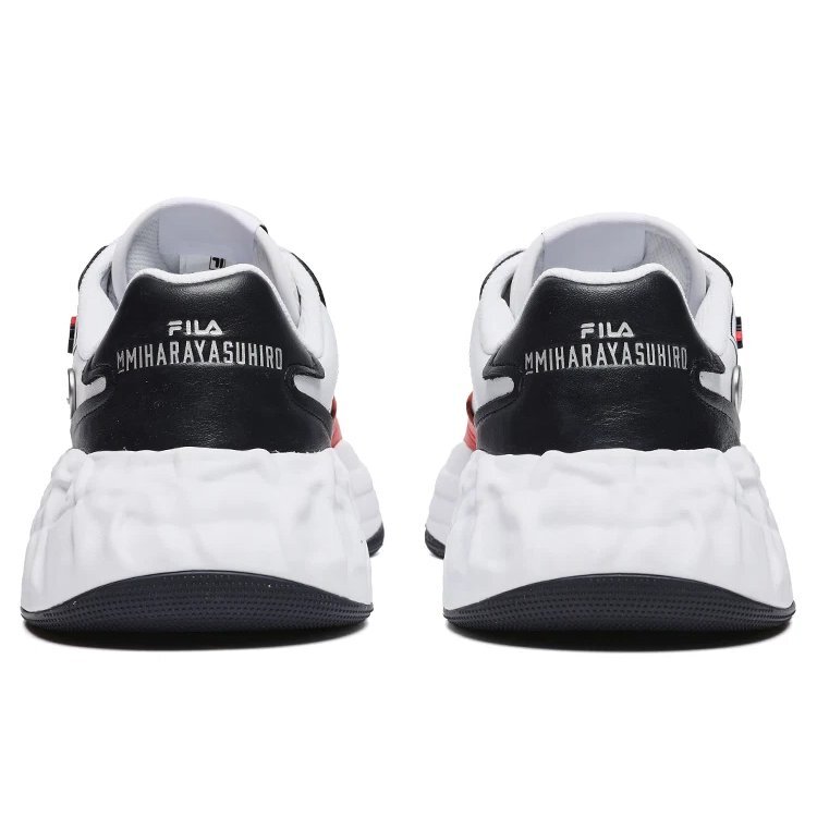 FILA x MIHARA YASUHIRO Sneakers "White Black Red"