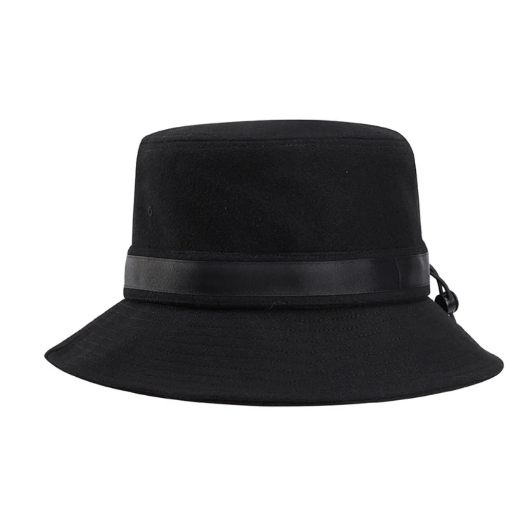 FILA x White Mountaineering Logo Casual Bucket Hat "Black White"
