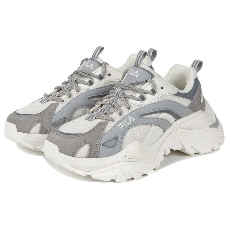 File Low Top Running Shoes White/Grey