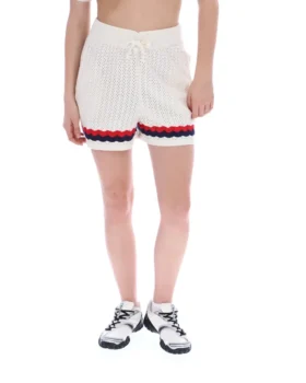 Fino Knitted Crochet Shorts