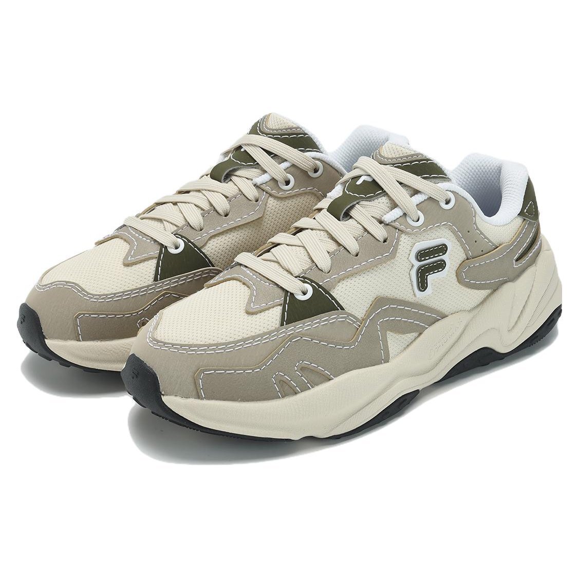 Flash Sneakers "Cream White Green"