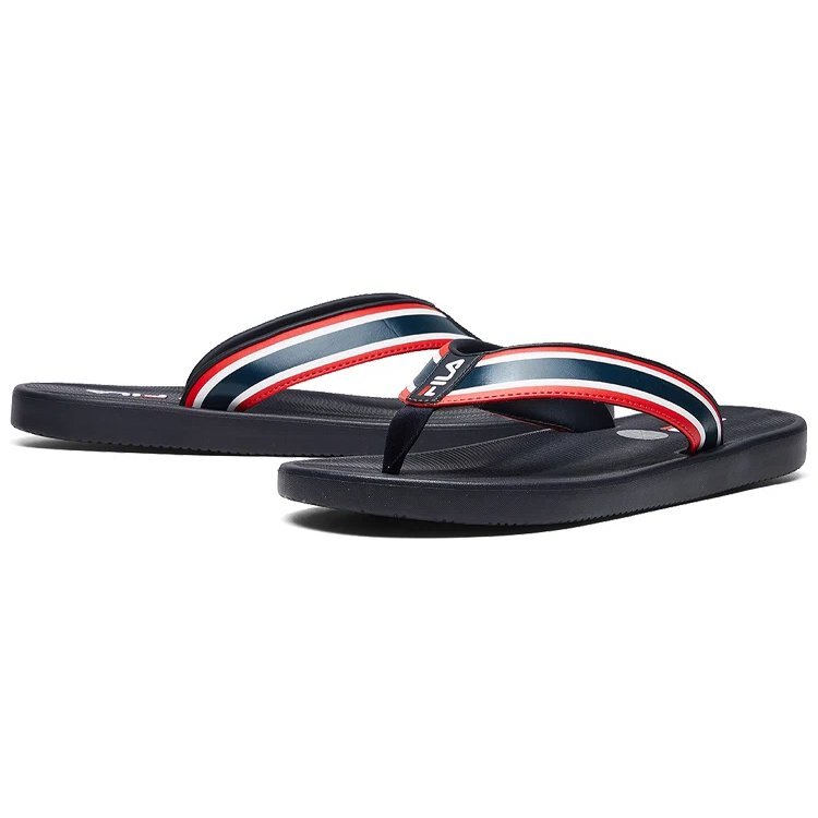 Flip Flops Black/Red/White