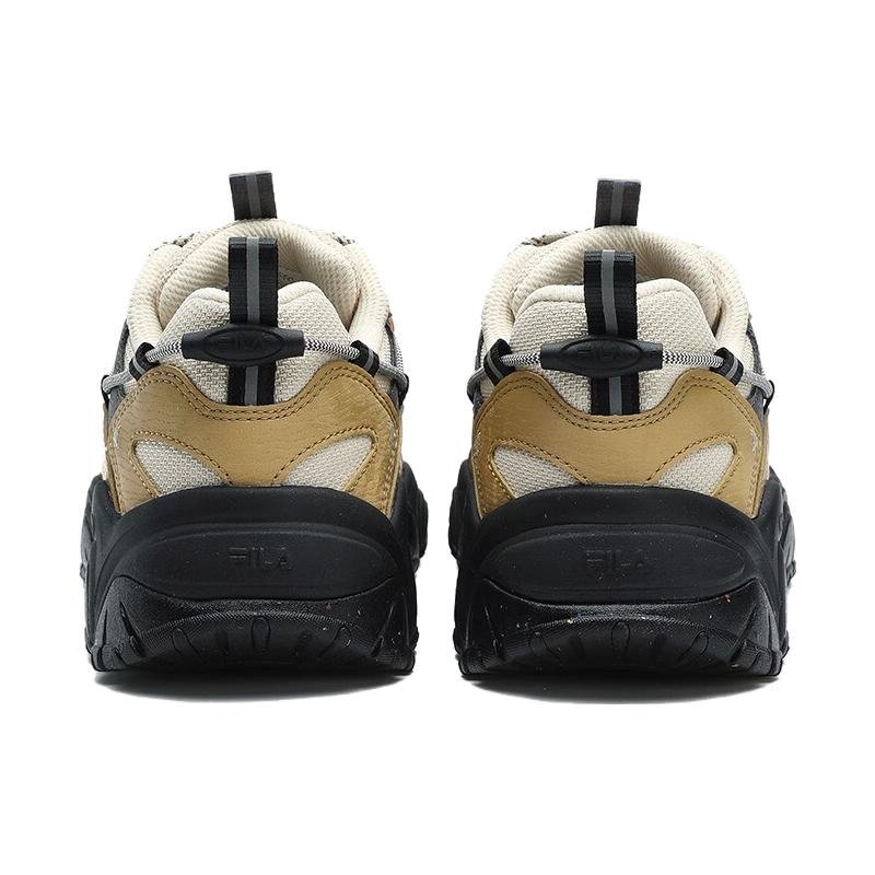 Fluid 4 Low Shoes "Tan White Black"
