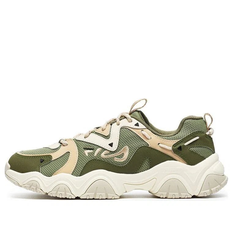 Fluid 4 Sneakers "Green White"